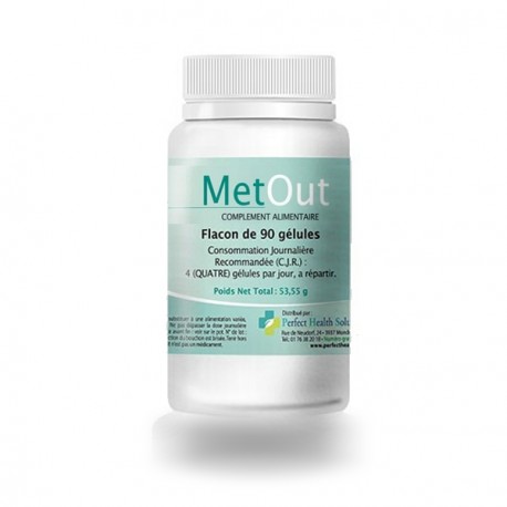 MetOUT 90 Chélation des métaux lourds Perfect Health Solutions