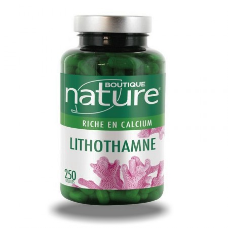 Lithothamne - Ossature et Digestion 250 gelules - Boutique Nature