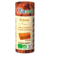 Arjuna écorce Bio - 60 gélules végétales - Ayur-Vana