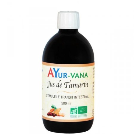 JUS DE TAMARIN- Transit digestion - Bio flacon 500 ml - Ayur-Vana Ayurvana Ayur Vana
