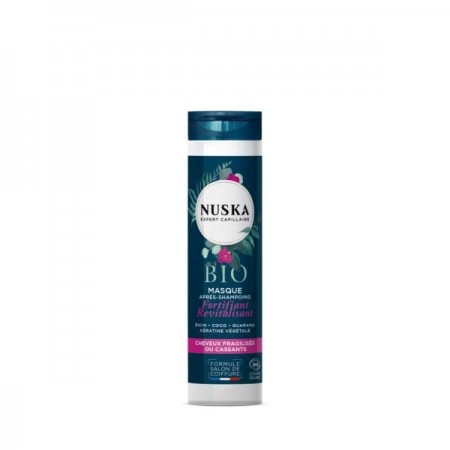 MASQUE CHEVEUX FATIGUÉS fortifiant BIO - 200 ml- Nuska