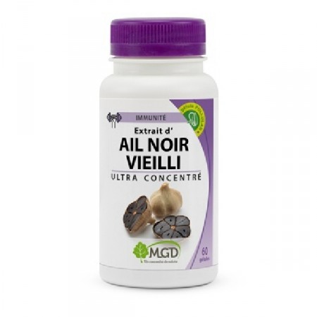 AIL NOIR VIEILLI - Cholestérol - immunité 60 gél - MGD Nature