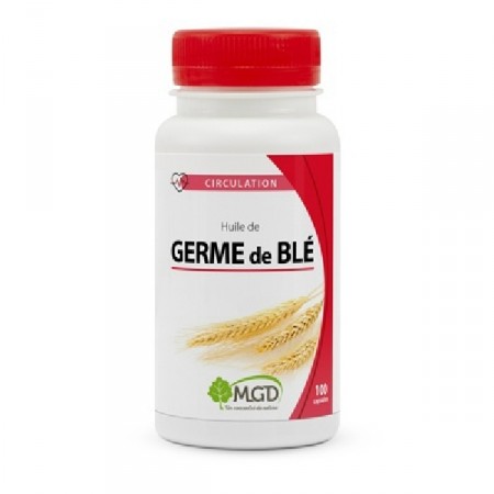 GERME DE BLÉ + Vit E - huiles - 100 gélules - MGD Nature