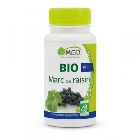 RAISIN Marc BIO - contrôle du poids - 90 gél MGD Nature