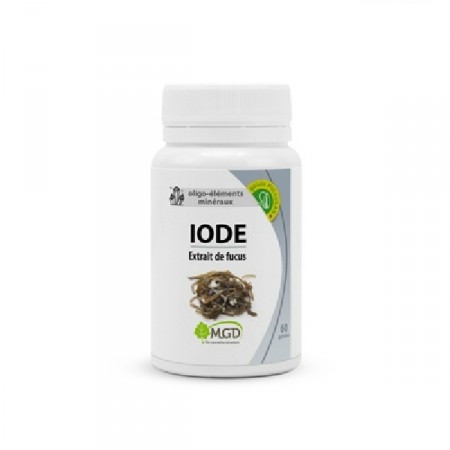 IODE - cognitif , système nerveux - thyroïde 60gel  - MGD Nature