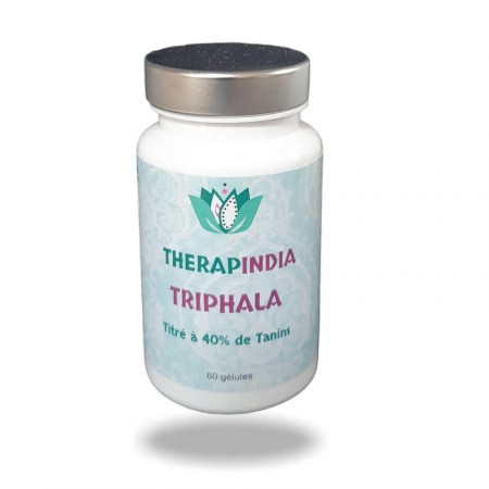 TRIPHALA - 60gel - detox - métaux lourds -Transit intestinal - THERAPINDIA