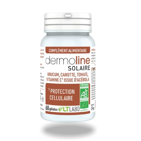 DERMOLINE Solaire- 60 gel Urucum, carotte - LT Labo LTlabo