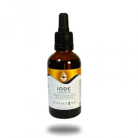 IODE concentrée - 50ml - carence en iode et système nerveux - Catalyons