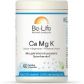 Ca Mg K (calcium,magnésium, potassium) anxiété stress 60 gél - Be-Life Par BIO-LIFE