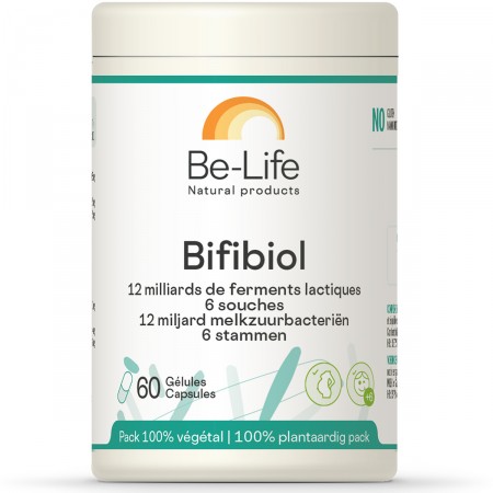 Bifibiol 60 gél. 12MM de ferments lactiques adulte - Be-Life BIO-LIFE
