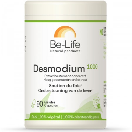 Desmodium 1000 90 gél. Fonction hépatique Be-Life par BIO-LIFE