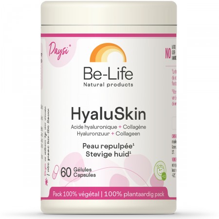 Hyaluskin 60 gél. Peau - Acide hyalur. - Collagène - Be-Life BIO-LIFE