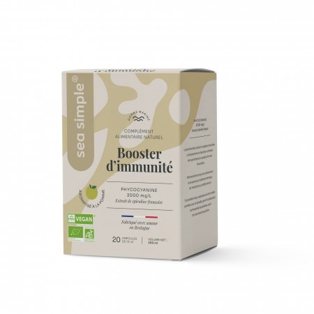 BOOSTER - PHYCOCYANINE Immunité - défenses 3000 mg POMME Sea simple