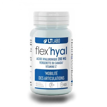 FLEX' HYAL, Acide hyaluronique, 60 capsules LTLABO - LT Labo