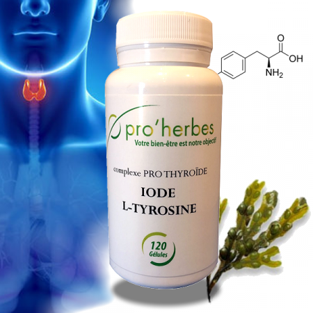 IODE + L-TYROSINE - ProHerbes 120 gél.