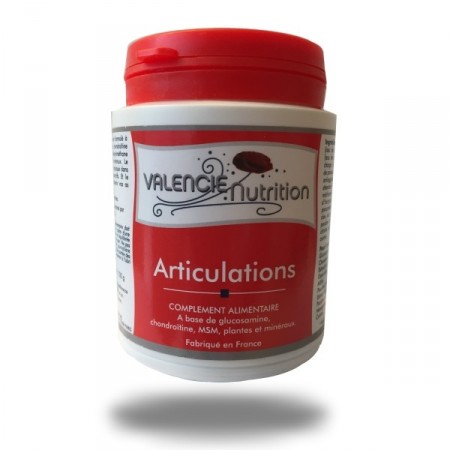 ARTICULATION 500mg Glucosamine 500mg Chondroïtine - Valencie Nutrition