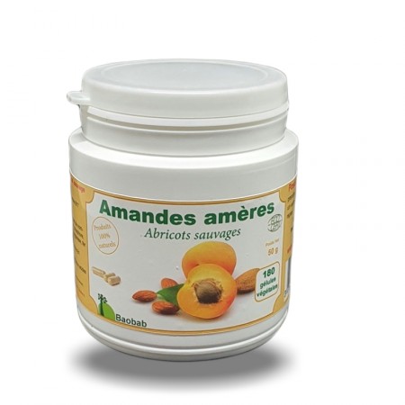 AMANDES SAUVAGES 180 gél. Vitam. B 10-7- Baobab