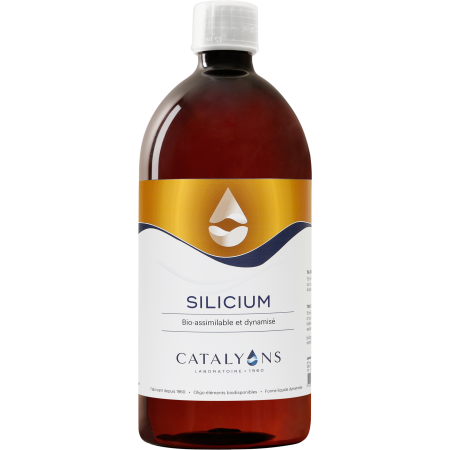 SILICIUM - 1L - Cheveux, peau, os - Catalyons